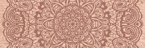 Quadro su tela – Mandala floreale