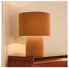 Brilliant - Lampada da tavolo TONY 1xE27/20W/230V arancione