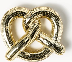 Oggetto decorativo scintillante Disco Pretzel
