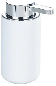 WENKO 54655100 - Dispenser per sapone WOYA 250 ml bianco/cromo lucido