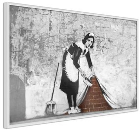Poster Banksy: Sweep it Under the Carpet