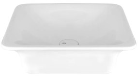 Lavabo Da Appoggio In Ceramica Bianco lucido Ispa 42001 Gessi