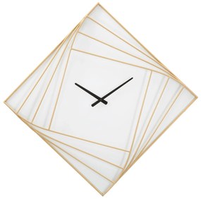 Orologio da muro elegante Goldy Line 85x6x85 cm