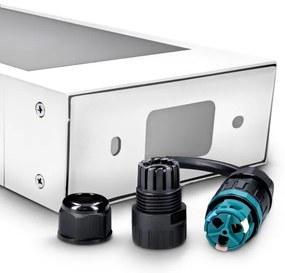 Brilagi - Lampada LED da esterno BARI LED/7W/230V 3000/4000/6000K bianco IP54 80 cm