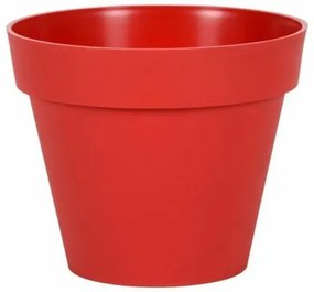 Vaso EDA Tuscan  Rosso polipropilene Rotonda Ø 30 x 26 cm