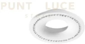 Faretto ageha da incasso gu10 bianco con cristalli cut out d.9,8cm...
