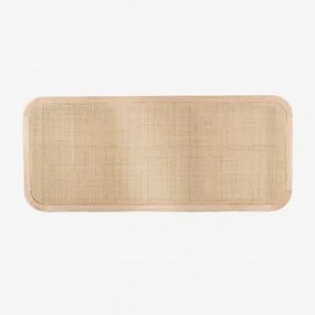 Testiera Per Letto Reyna Da 135 Cm E 150 Cm Marrone Legno Naturale & 135 Cm - Sklum