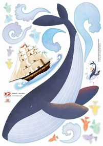 Adesivo murale Balena - Ambiance