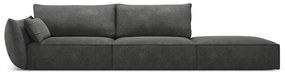 Divano angolare grigio Vanda - Mazzini Sofas