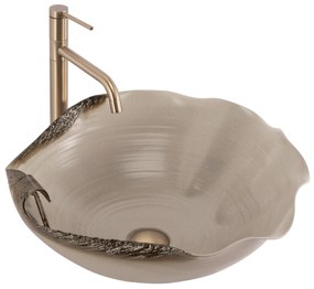 Lavabo da appoggio in ceramica REA HM-22 Handmade ART