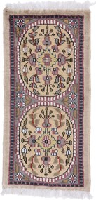 Agra Tappeto orientale 60 x 30 (Indian) Annodato A Mano