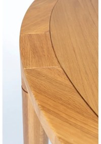 Tavolo da pranzo rotondo con effetto rovere ø 128 cm Storm – Zuiver