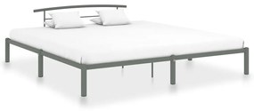 Giroletto Grigio İn Metallo 180x200 Cm /