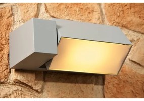 Philips - Applique da esterno BORDER 1xE27/23W/230V IP44 grigio