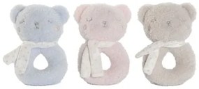 Peluche con Sonagli Home ESPRIT 12 x 7 x 17 cm (3 Unità)