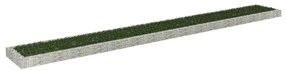 Gabbione Letto Rialzato İn Acciaio Zincato 800x100x20 Cm /