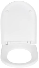WENKO 24988100-WC sedile EXCLUSIVE 45x36,5 cm bianco/argento