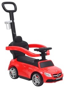 Auto per Bambini e Macchina a Spinta Mercedes-Benz C63 e G63, Rossa / Macchina a Spinta