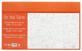 Libro da colorare On the Farm – Rex London