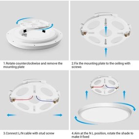 Immax NEO 07164-40- LED RGB+CCT Lampada dimmerabile 50W/230V Wi-Fi Tuya+TC