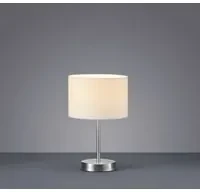 Lampada da tavolo con paralume bianco Hotel Trio
