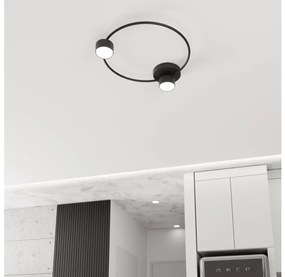 Plafoniera LUCIO 2xGX53/12W/230V nero