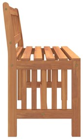 Panca da giardino 110 cm legno massello di eucalipto