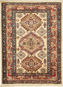 Kazak Tappeto 90 x 70 Rosso (Pakistan) Annodato A Mano