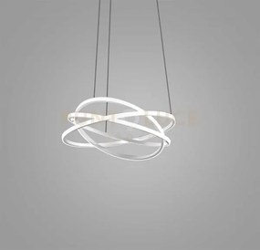 Atia s/p - lampadaio a sospensione bianco a led 3000k 6300lm 80w di...