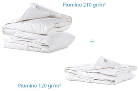 Piumino letto in piuma Ghiro quattrostagioni Caleffi