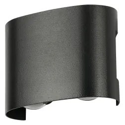 Brilagi - Applique da esterno LED FLAREBOX LED/4W/230V nera IP65