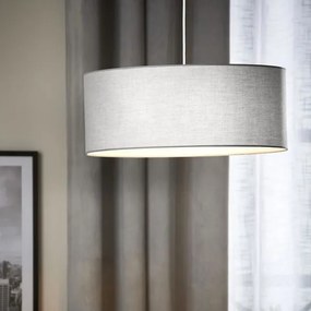 Eglo 79067 - Lampadario su filo SITIA 3xE27/60W/230V grigio