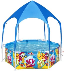 Bestway Piscina Splash-In-Shade Con Gazebo E Doccetta 183 X 51cm