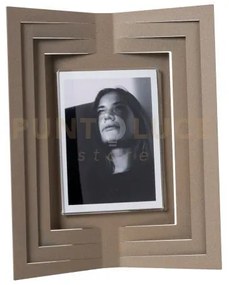 Portafoto di design vibra piccolo beige