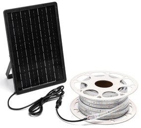 Aigostar - LED Striscia solare dimmerabile LED/10W/3,2V 10 m 6500K IP65 + +TC