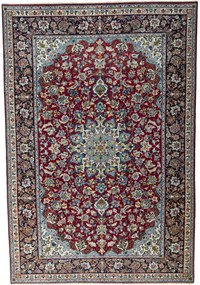 Najafabad Tappeto persiano 250x370 Rosso (Iran) Annodato A Mano