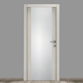 Porta interna a battente Oxford Vetrata in vetro colore palissandro, L 70 x H 210 cm, apertura reversibile
