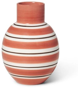 Vaso in ceramica rosa dipinto a mano Omaggio - Kähler Design