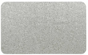 Tappetino per il bagno grigio 50x80 cm Granite – douceur d'intérieur