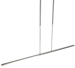 Lampada a sospensione moderna in acciaio con LED regolabile - Bold