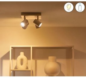 WiZ - Faretto LED RGBW Dimmerabile IMAGEO 4xGU10/4,9W/230V Wi-Fi CRI 90 bianco