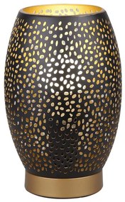 Lampada da tavolo Venus 1xE27/60W/230V nero/oro