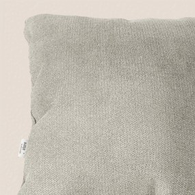 Destiny cuscino disponibile in diversi colori realizzato in tessuto morbido impermeabile T02 panna