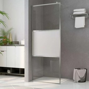 Parete Per Doccia Walk-in Vetro Semi Smerigliato Esg 90x195 Cm /