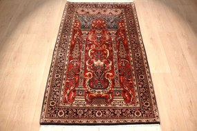 Persian Tappeto 110x190 (Indian) Annodato A Mano