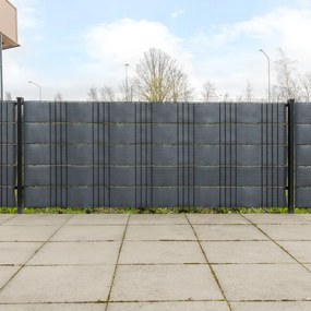 Schermi Da Balcone 10 Pz Antracite 255x19 Cm İn Polyrattan /