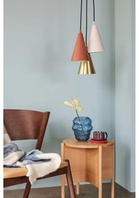 Poltrona marrone scuro Oblique - Hübsch