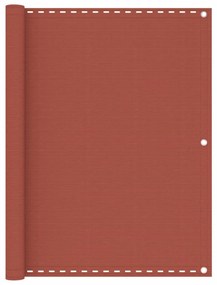 Paravento Da Balcone Terracotta 120x600 Cm İn Hdpe /