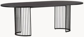 Tavolo ovale con piano in legno Hamneskär, 220 x 110 cm