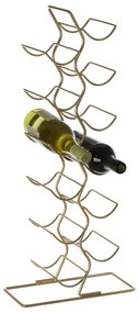 Portabottiglie in metallo color oro 12 bottiglie Wren - Premier Housewares